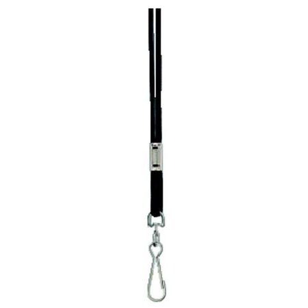 DICK MARTIN SPORTS Dick Martin Sports Masl1Bk Lanyards Black Pack Of 12 MASL1BK